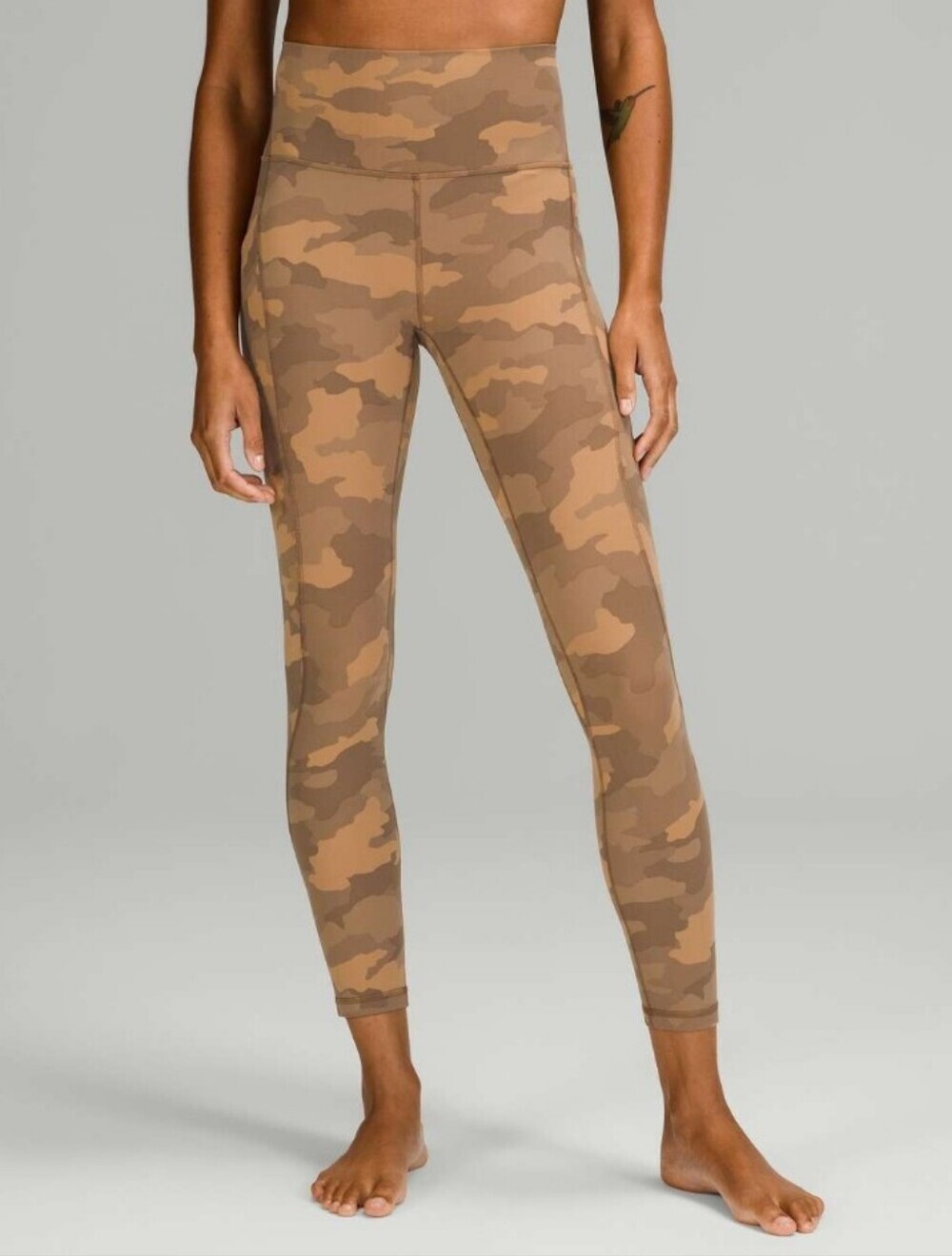 Lululemon Align High-Rise Pant with Pockets 25" Camo Beige Multi Size 6